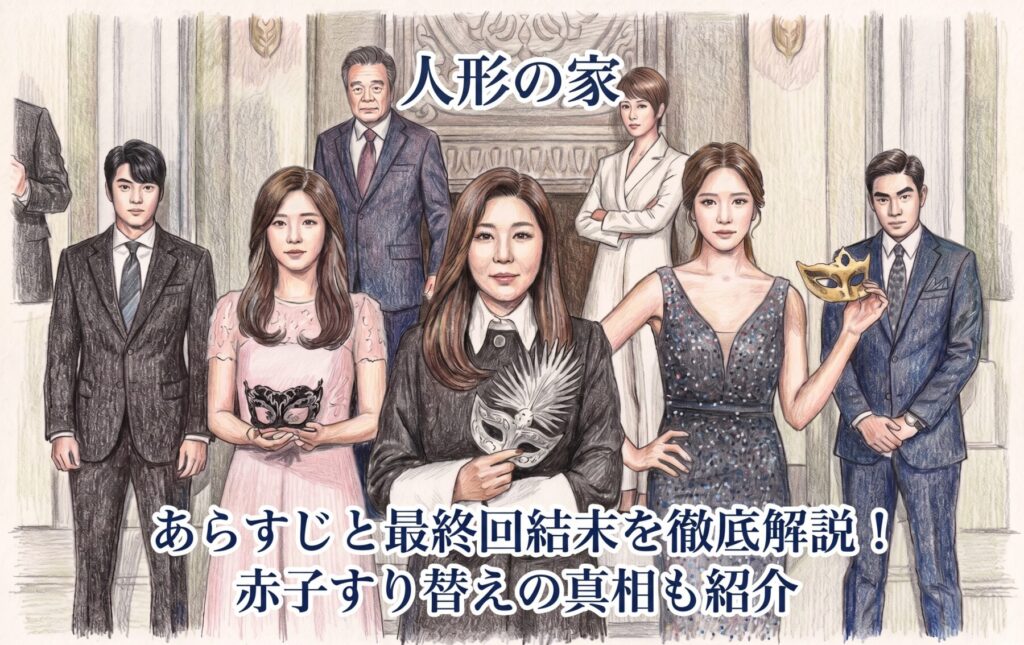 韓国ドラマ人形の家のあらすじと最終回結末を徹底解説！赤子すり替えの真相も紹介